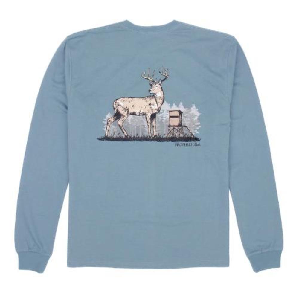 Deer Season LS Steel Blue - Properly Tied | The Perfect Pair